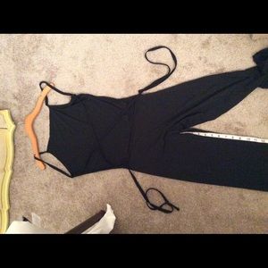 NEW BLACK JUMPSUIT OPEN BACK